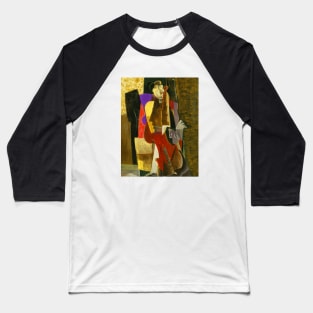 The Cellist (1917) by Max Weber Baseball T-Shirt